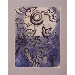 Marc Chagall (1897-1985) Russian/French, CREATION (M.234), 1958, color lithograph, sheet 13 1/2...
