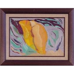 Anya Fisher (1905-1992) American, UNTITLED, oil painting on canvas, 10 x 14", signed lower left...