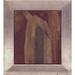 Behzah Hagheri (20th Century), UNTITLED, 1988, acrylic painting on canvas, 12 x 10 1/2", signed...