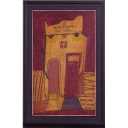 Carol Brennan Jaworski (b. 1940) Californian, THE CHURCH OF ONE, 1996, acrylic and color pastel...
