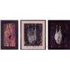 Image 1 : M'liz Keefe (20th Century) American (three), SAC #1; #2; #3, three, each an oil painting with t...