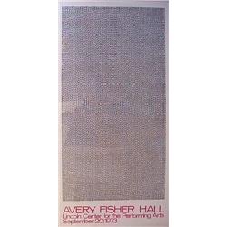 Sol Lewitt (b. 1928) American, UNTITLED, 1973, screenprint poster, 81 1/2 x 40", List Art, fram...