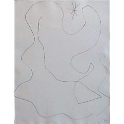 Joan Miro (1893-1983) Spanish, JOURNAL D'UN GRAVURE series (C.200), 1975, etching, signed in pe...