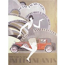 Jean Monneret (B. 1922) French, GRAND PALAIS, 1979, color lithograph poster, 29 x 21 3/4", Beli...