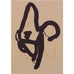 Robert Motherwell (1915-1990) American, BEAU GESTE III (B.419), 1989, color lithograph, signed...