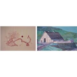Denis Paul Noyer & Juliman (20th Century) (two), THE BRANCH, color lithograph, signed in pencil...
