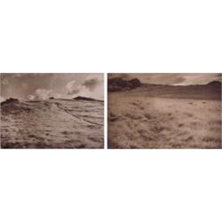 Unai San Martin (20th Century) (two), LANDSCAPE WITH CLOUDS, 1999, photogravure, signed in penc...