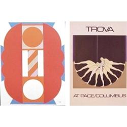 Sugaii & Trova (20th Century) (two), FEST DER BALLE, 1971, color screenprint, signed in pencil,...