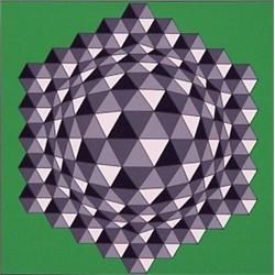 Victor Vasarely (1908-1997) Hungarian, HEGGER, color screenprint, signed in pencil, the numbere...