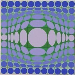 Victor Vasarely (1908-1997) Hungarian, GYEMANT, color screenprint, signed in pencil, the number...