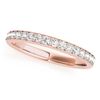 Image 5 : 1.91 CTW Certified VS/SI Diamond Solitaire 2Pc Wedding Set 14K Rose Gold - REF-401K5W - 31608