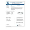 Image 2 : 8.10 CTW Emerald Bracelet 10K White Gold - REF-44X2T - 13642