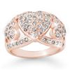 Image 1 : 1.50 CTW Certified VS/SI Diamond Ring 14K Rose Gold - REF-128W9F - 14339