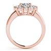 Image 4 : 1.81 CTW Certified VS/SI Diamond 2Pc Wedding Set Solitaire Halo 14K Rose Gold - REF-241X6T - 31272