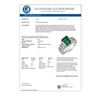 Image 2 : 2.75 CTW Emerald & Diamond Ring 14K White Gold - REF-78A2X - 11181