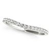 Image 5 : 1.4 CTW Certified VS/SI Diamond Solitaire 2Pc Wedding Set 14K White Gold - REF-226X4T - 32009