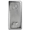 Image 1 : One piece 100 oz 0.999 Fine Silver Bar Perth Mint-82246