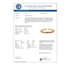 Image 2 : 6.09 CTW Ruby & Diamond Bracelet 10K Yellow Gold - REF-94A5X - 10590