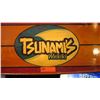 Image 2 : Decorative Wooden "Tsunami's Waikiki" Surfboard, 72" L