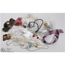 33) LOT OF 20 ASSORTED HIGH FASHION JEWELRY