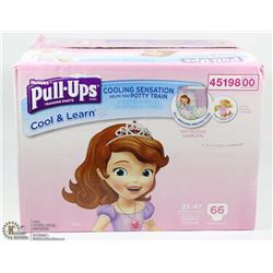 HUGGIES 66PK PULLUPS SIZE 3T-4T COOL & LEARN