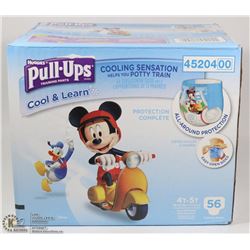 HUGGIES 56PK PULLUPS SIZE 4T-5T COOL & LEARN
