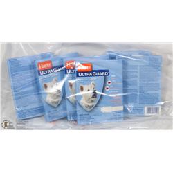 6 HARTZ ULTRA GUARD FLEA & TICK COLLARS.