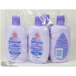 5 JOHNSONS BABY BEDTIME LOTION 266ML PER BOTTLE.