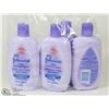 Image 1 : 5 JOHNSONS BABY BEDTIME LOTION 266ML PER BOTTLE.