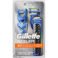 GILLETT 3 IN 1 WATEROOF STYLER.