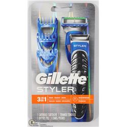 GILLETT 3 IN 1 WATEROOF STYLER.