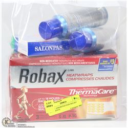 BAG OF ASSORTED PAIN RELIEF OINTMENTS