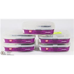 5 TUBS OF 1-5/8" X 6 TRIM SCREWS