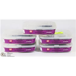 5 TUBS OF 1-5/8" X 6 TRIM SCREWS