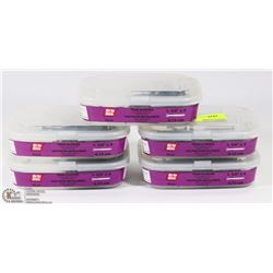 5 TUBS OF 1-5/8" X 6 TRIM SCREWS