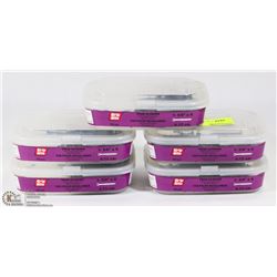 5 TUBS OF 1-5/8" X 6 TRIM SCREWS