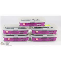 5 TUBS OF 1-1/2" X 10 DRYWALL SCREWS