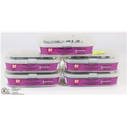 5 TUBS OF 1-1/2" X 10 DRYWALL SCREWS