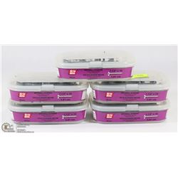 5 TUBS OF 1-1/2" X 10 DRYWALL SCREWS