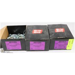 3 CASES OF SLEEVE ANCHORS