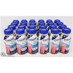 CASE OF 24 STRAWBERRY REGULAR ENSURE MEAL