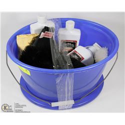 AUTO CLEANING KIT, INCL AMWAY CAR WASH, LEATHER &