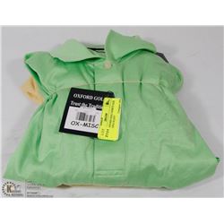 2 MENS OXFORD GOLF SHIRTS SIZE XL, 1 IS LONG