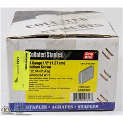 CASE OF COLLATED STAPLES 16 GAUGE