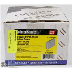 CASE OF COLLATED STAPLES 16 GAUGE