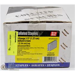 CASE OF COLLATED STAPLES 16 GAUGE
