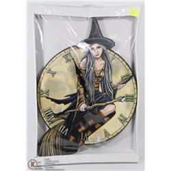 WITCH WALL CLOCK