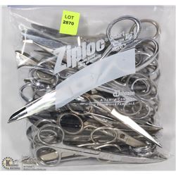 SMALL BAG OF ASSORTED SCISSORS