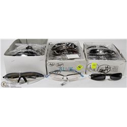 3 CASES OF NEW SUNGLASSES
