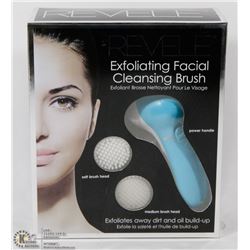 NEW REVELE EXFOLIATING FACIAL CLEANSING BRUSH